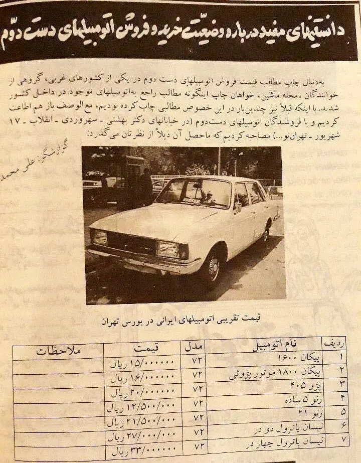 قیمت-خودرو-۷۲