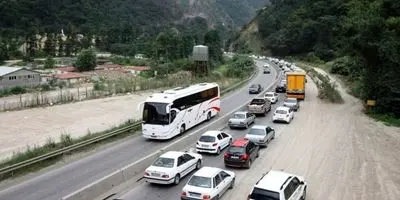 اعمال محدودیت ترافیکی در جاده هراز  - ۱۱ تیر ۱۴۰۳