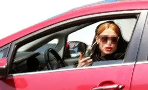 اولین پیامک کشف حجاب در خودرو را ببینید + عکس