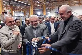  رایزکو خطوط مکانیزه تولیدی موتورهای الکتریکی در صفادشت را افتتاح کرد 