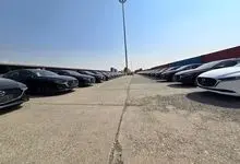 مزدا ۳ جدید وارداتی رسما به گمرک تهران رسید
